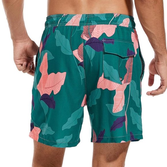 Men's swim trunks, compression liner, 5 inch, zipper pocket by Silkworld 3XL - Picture 3 of 5